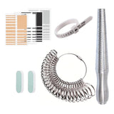 Ring Sizer Measuring Tool Set Finger Sizer Mandrel Ring Sizer