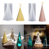 Silicone Molds Pentagonal Cylindrical Cone Epoxy Resin Casting Mould