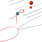 10 Beading Needles, 5 Sizes Big Eye Needles, Easy Thread Needles