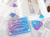 Crystal Epoxy Resin Mold Divination Board Silicone Mirror Mold Swing Table Mold