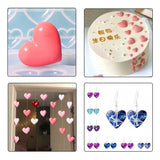 Heart Patch Beads Silicone Mold for DIY Epoxy Resin Pendants