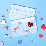 Heart Patch Beads Silicone Mold for DIY Epoxy Resin Pendants