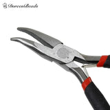Curved Needle Nose Pliers 12.5cm for Jewelry Making