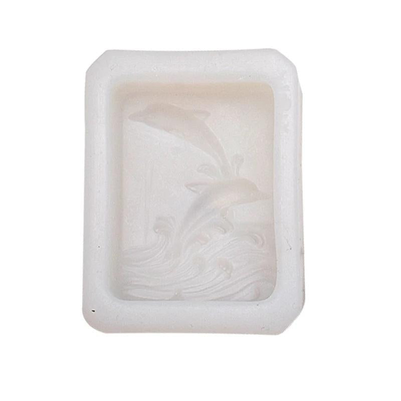 Silicone Mold Resin Epoxy DIY Making Dolphin Craft Pendant Tool