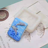 Silicone Mold Resin Epoxy DIY Making Dolphin Craft Pendant Tool