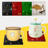 Homemade Coffee Coaster Silicone Mold for DIY Crafts
