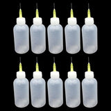 10Pcs Epoxy Resin Mold Small Gaps Color Bottles Syringe Needle Craft Tools