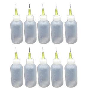 10Pcs Epoxy Resin Mold Small Gaps Color Bottles Syringe Needle Craft Tools