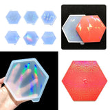 Resin Coaster Molds for Cup Mat Epoxy Casting Tray DIY Crafts