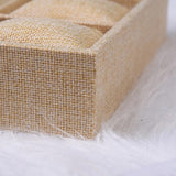 Watch Jewelry Tray Organizer 12 Grid Pillows Bracelet Display Holder