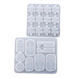 DIY Crystal Epoxy Resin Mold for Couple Gift Keychain