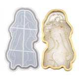 Resin Silicone Mold Girl Long Hair Lady Model Body Shape Mould