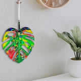 Resin Casting Silicone Cup Mat Mold Palm-Leaf Shape Epoxy Molds DIY Artwork