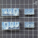 3D Strawberry & Leaves Silicone Mold for Epoxy Resin Crafting