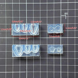 3D Strawberry & Leaves Silicone Mold for Epoxy Resin Crafting