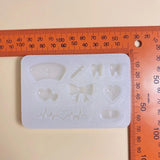 Teeth Mold Resin Shaker Filling Mold for Jewelry Making