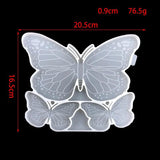 Butterfly Wall Hanging Crystal Epoxy Resin Mold DIY Butterfly Pendant