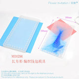 DIY Silicone Round UV Resin Woven HandBag Mould