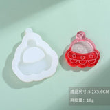 Bear Silicone Shaker Mold for DIY Epoxy Resin Jewelry Tools