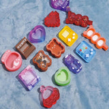 Bear Silicone Shaker Mold for DIY Epoxy Resin Jewelry Tools