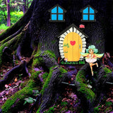 Fairy Door Silicone Mold Gnome Home 3D Window DIY Crystal Mould