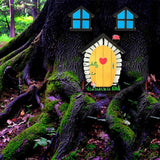 Fairy Door Silicone Mold Gnome Home 3D Window DIY Crystal Mould