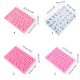 Alphabet Letter Shaped Silicone Mold for Baking Chocolate Fondant Cupcake
