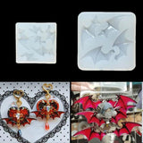 Devil Wings Silicone Jewelry Mold for Epoxy Resin Crafting