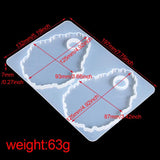 Makeup Palette Resin Molds Silicone Tray Jewelry Epoxy Crystal Mould