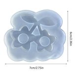 Silicone Mold Star Cherry Epoxy Resin Jewelry Pendant DIY Craft