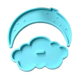 Moon Cloud Ornaments Silicone Mould Epoxy Resin Mold