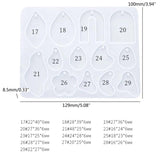 Multi-style Earring Keychain Silicone Mold DIY Craft