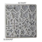 Silicone Resin Earrings Mold Pendant - DIY Keychain Car Home Decor