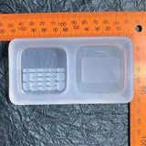Resin Shaker Molds Silicone Charms Pendant Jewelry Casting Mold