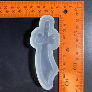 Bowknot Keychain Silicone Mold with Hole Keyring Pendant Mold