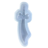 Bowknot Keychain Silicone Mold with Hole Keyring Pendant Mold