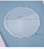 DIY Crystal Fruit Plate Silicone Mold Large Swing Table Decoration Resin