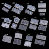 Silicone Mold Mini Bread Charm Epoxy Casting Mold for DIY Craft