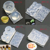 Silicone Mold Mini Bread Charm Epoxy Casting Mold for DIY Craft