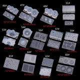 Silicone Mold Mini Bread Charm Epoxy Casting Mold for DIY Craft