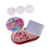 DIY Resin Heart Shaker Charms - Small Bar Shaker Filling