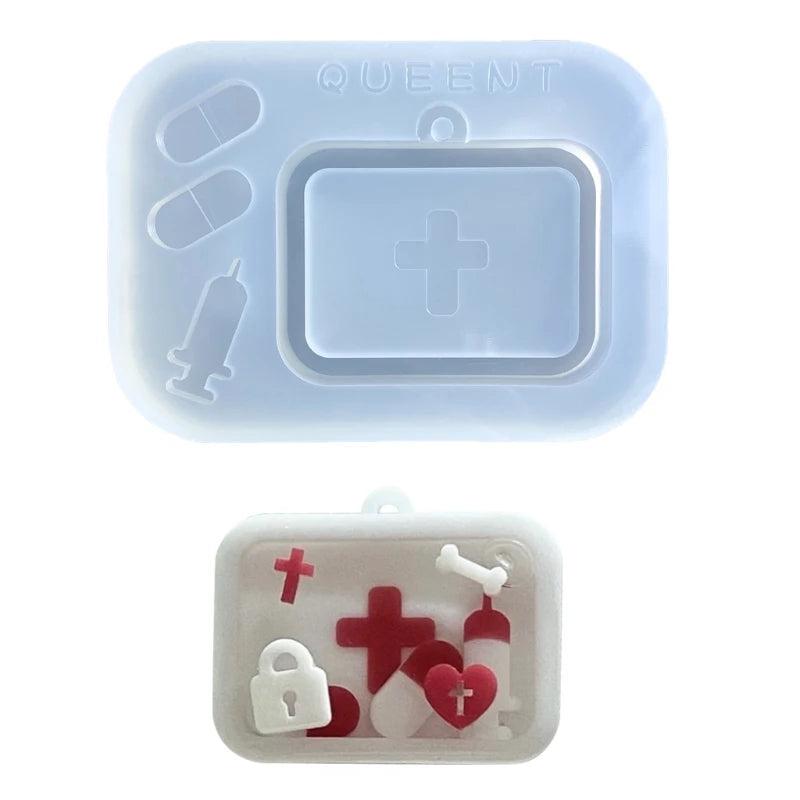 Silicone Resin Shaker Molds for DIY Jewelry Making
