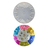 Large Clock Resin Mold Wall Hanging for Epoxy DIY Crafts
