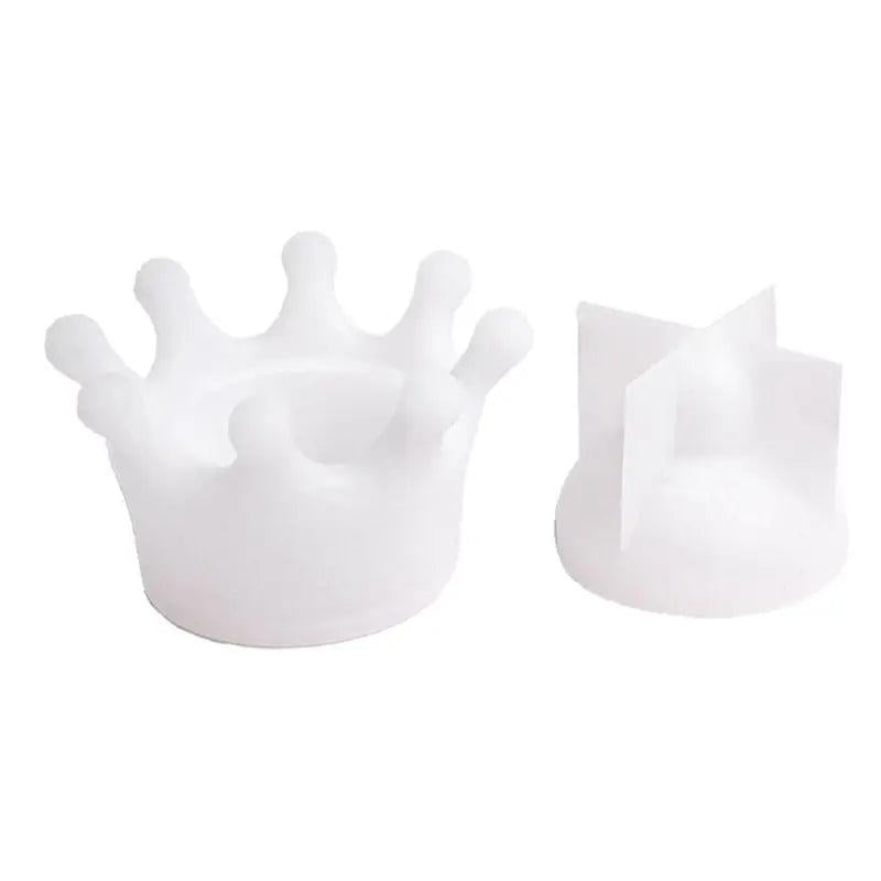 DIY Crown Jewelry Storage Box Epoxy Resin Casting Silicone Mold