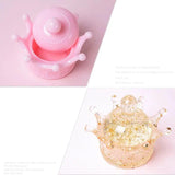 DIY Crown Jewelry Storage Box Epoxy Resin Casting Silicone Mold