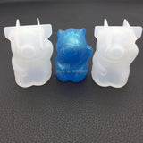 3D Rabbit Lucky Cat Dog Jewelry Mold Silicone Tools
