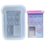 Silicone Vending Machine Toy Quicksand Mold for DIY Jewelry Crafts