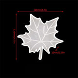 3Pcs Silicone Coaster Resin Molds Maple Leaves Epoxy Casting Mol