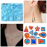 Earrings Silicone Mold Keychain Resin Mold Pendant DIY Jewelry Casting Mould