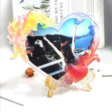 Heart Resin Photo Frame Mold, DIY Epoxy Picture Frame Mold, Crafts